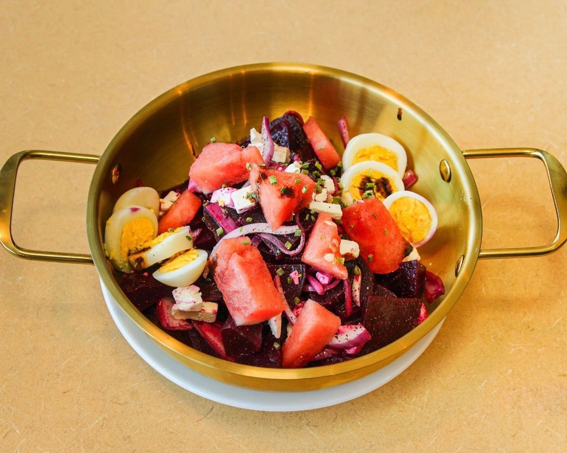 Salade de betterave & melon d'eau